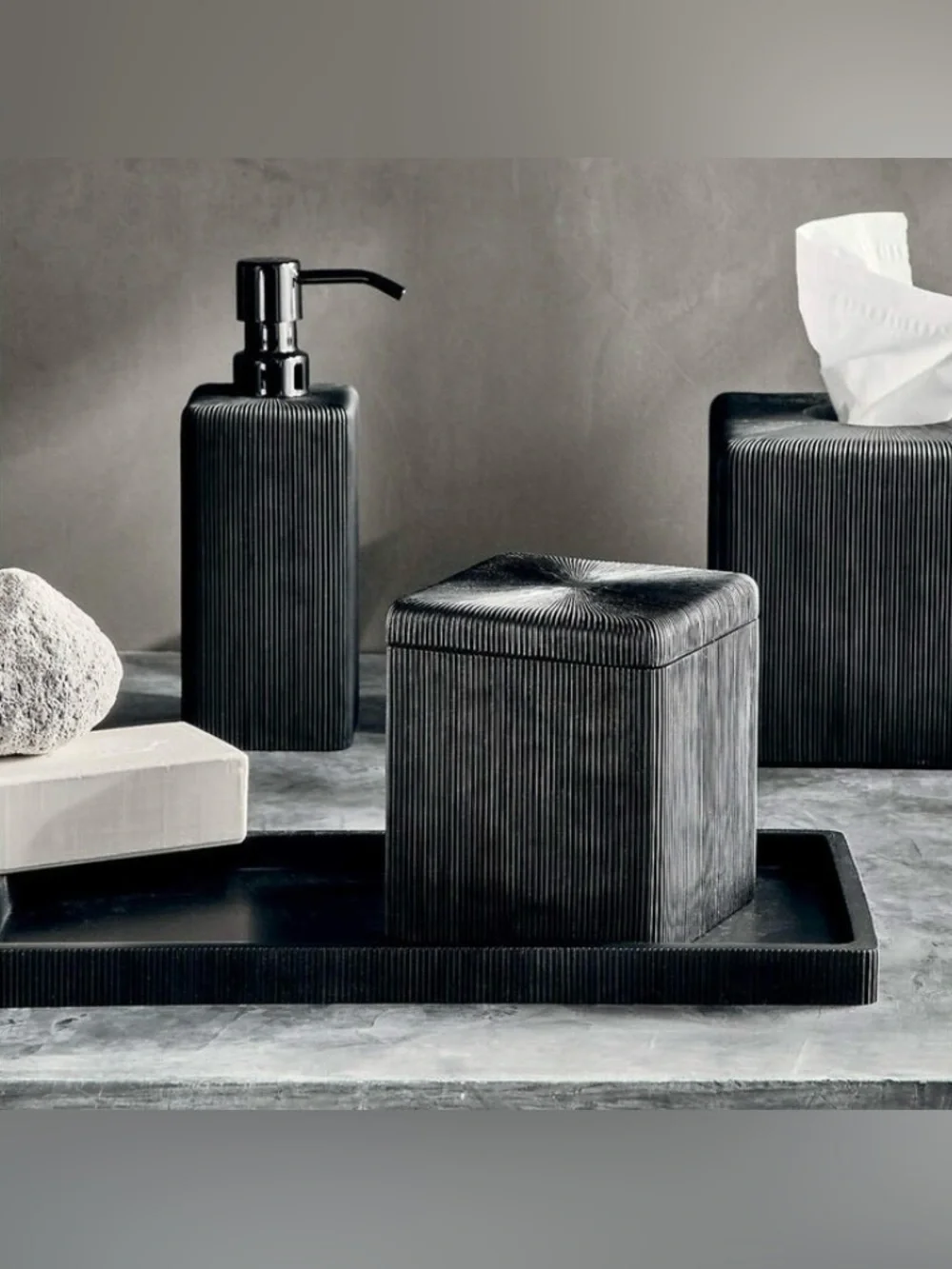 CB2 Pleated Vanity Tray